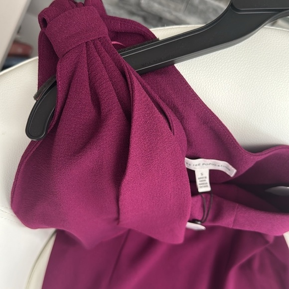 NWT Dress The Population “The Tiffany” has an elegant one-shoulder. Women’s S. - Picture 6 of 7